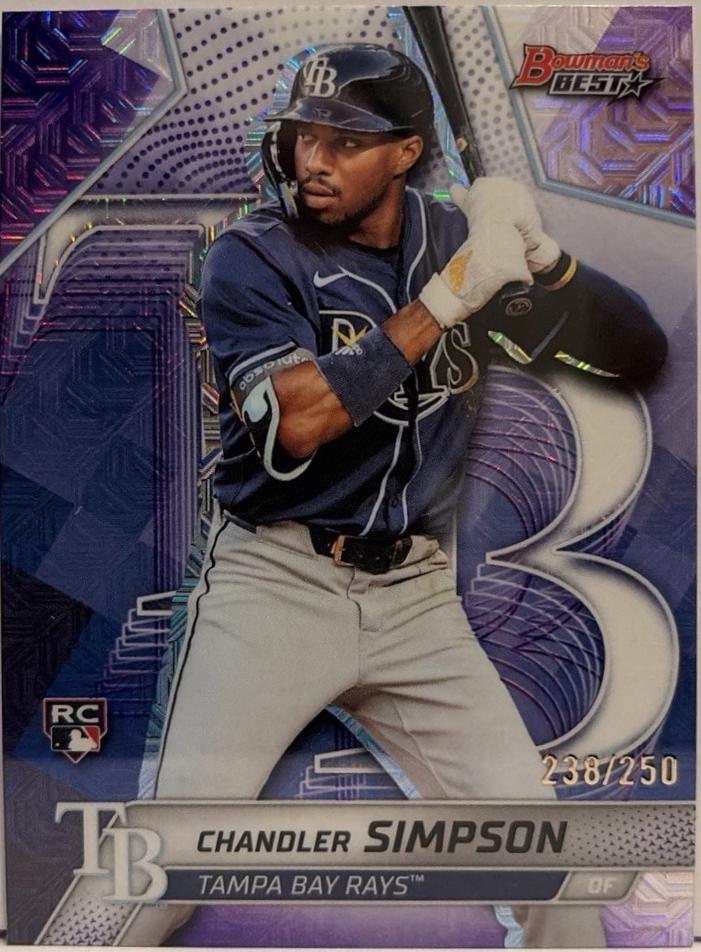 Chandler Simpson [Purple Mojo Refractor] #66