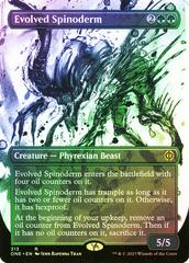 Evolved Spinoderm [Showcase Foil] #313