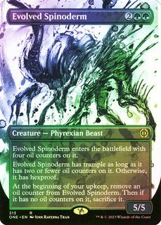 Evolved Spinoderm