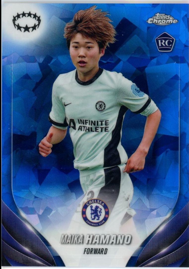 Maika Hamano #60 Soccer Cards 2023 Topps Chrome UWCL