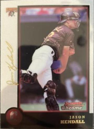 Jason Kendall #10 Baseball Cards 1998 Bowman Chrome Golden Anniversary