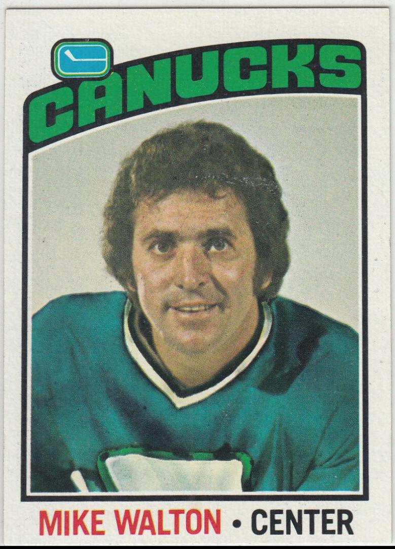 Mike Walton #23 Hockey Cards 1976 Topps
