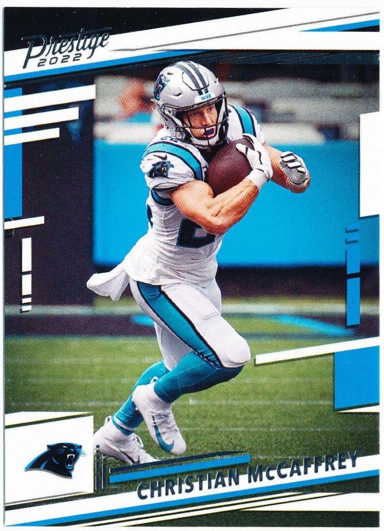 Christian McCaffrey #40 Football Cards 2022 Panini Prestige