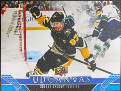 Sidney Crosby #C349 Hockey Cards 2023 Upper Deck UD Canvas