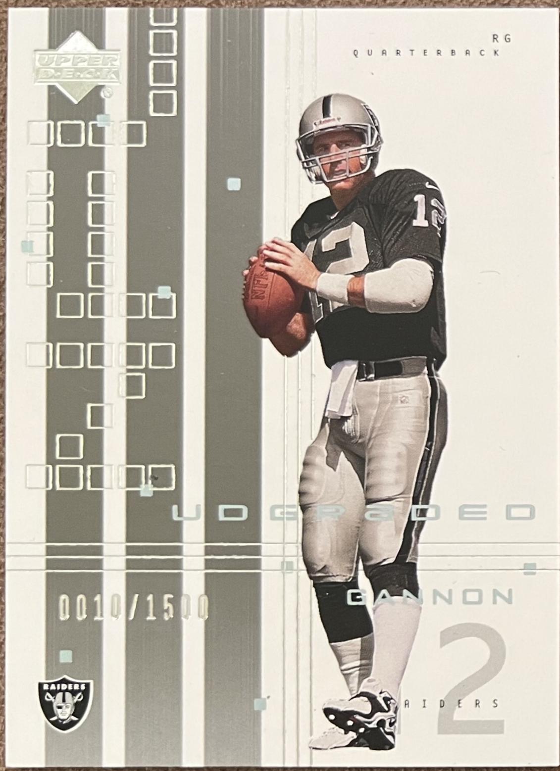 Rich Gannon #61 2000 Upper Deck Graded Football