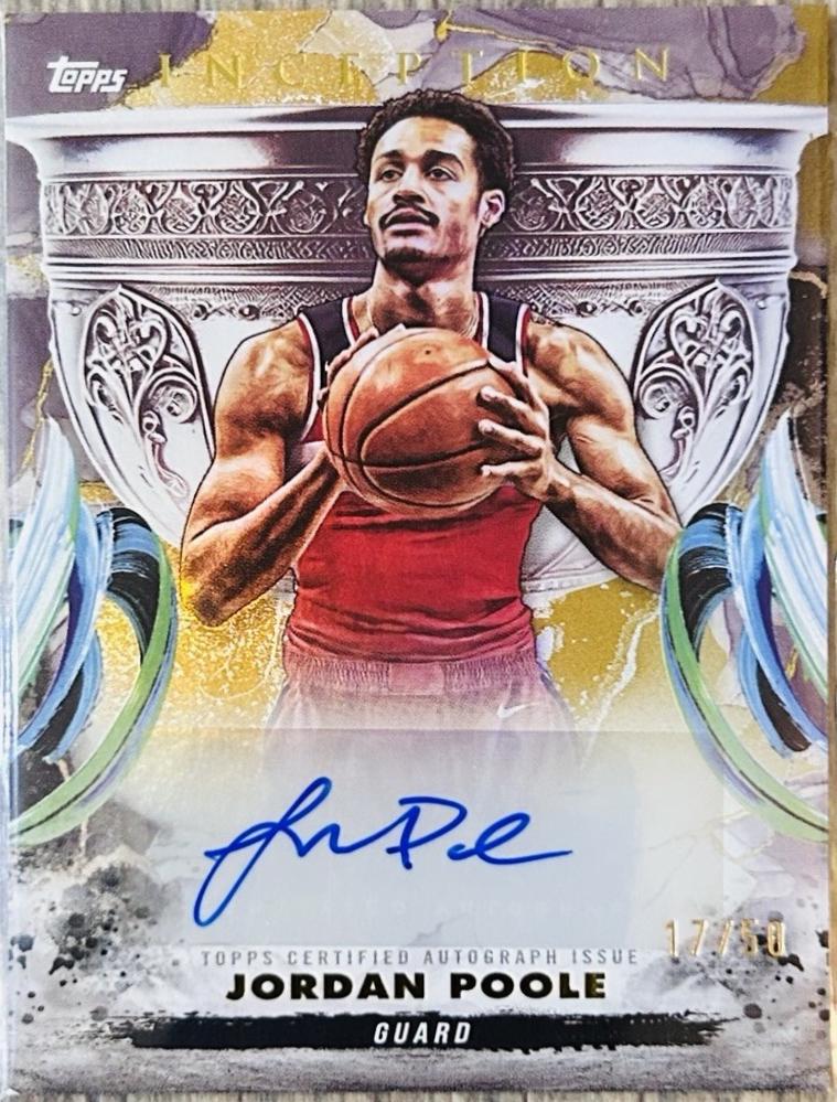 Jordan Poole [Holo Gold] #GCS-JP
