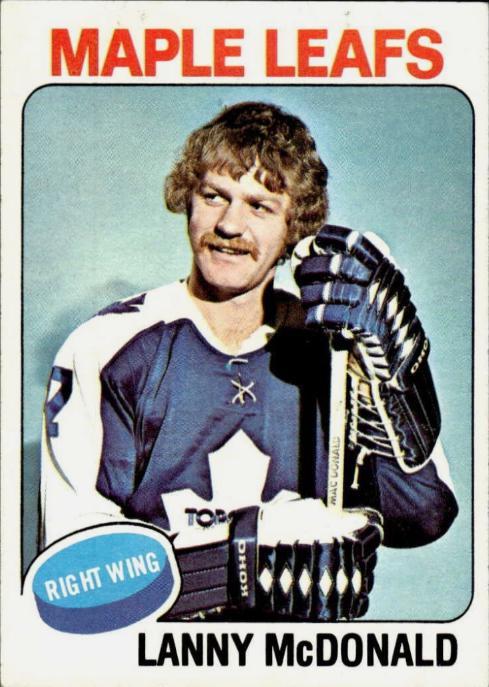 Lanny McDonald #23 1975-76 Topps Hockey
