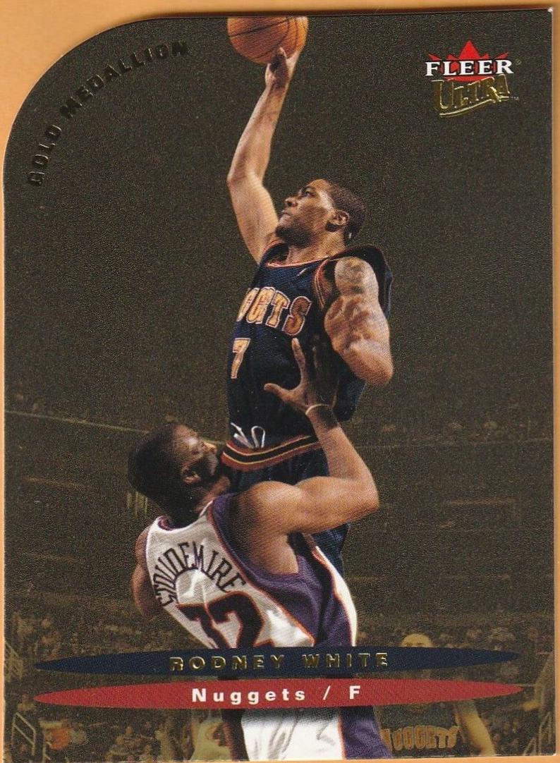Rodney White #132 2003 Ultra Gold Medallion Basketball