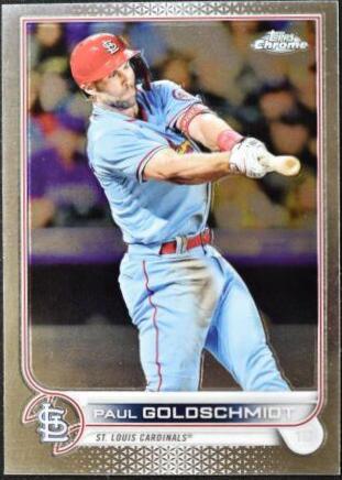 Paul Goldschmidt #82 Baseball Cards 2022 Topps Chrome