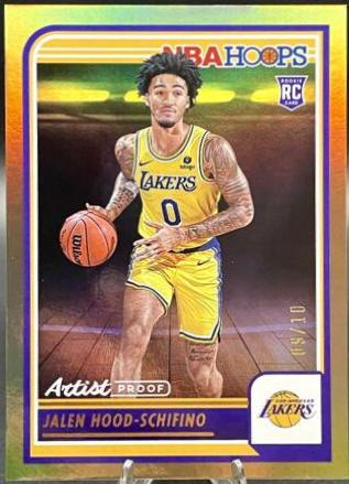 Jalen Hood Schifino [Artist Proof Gold] #238