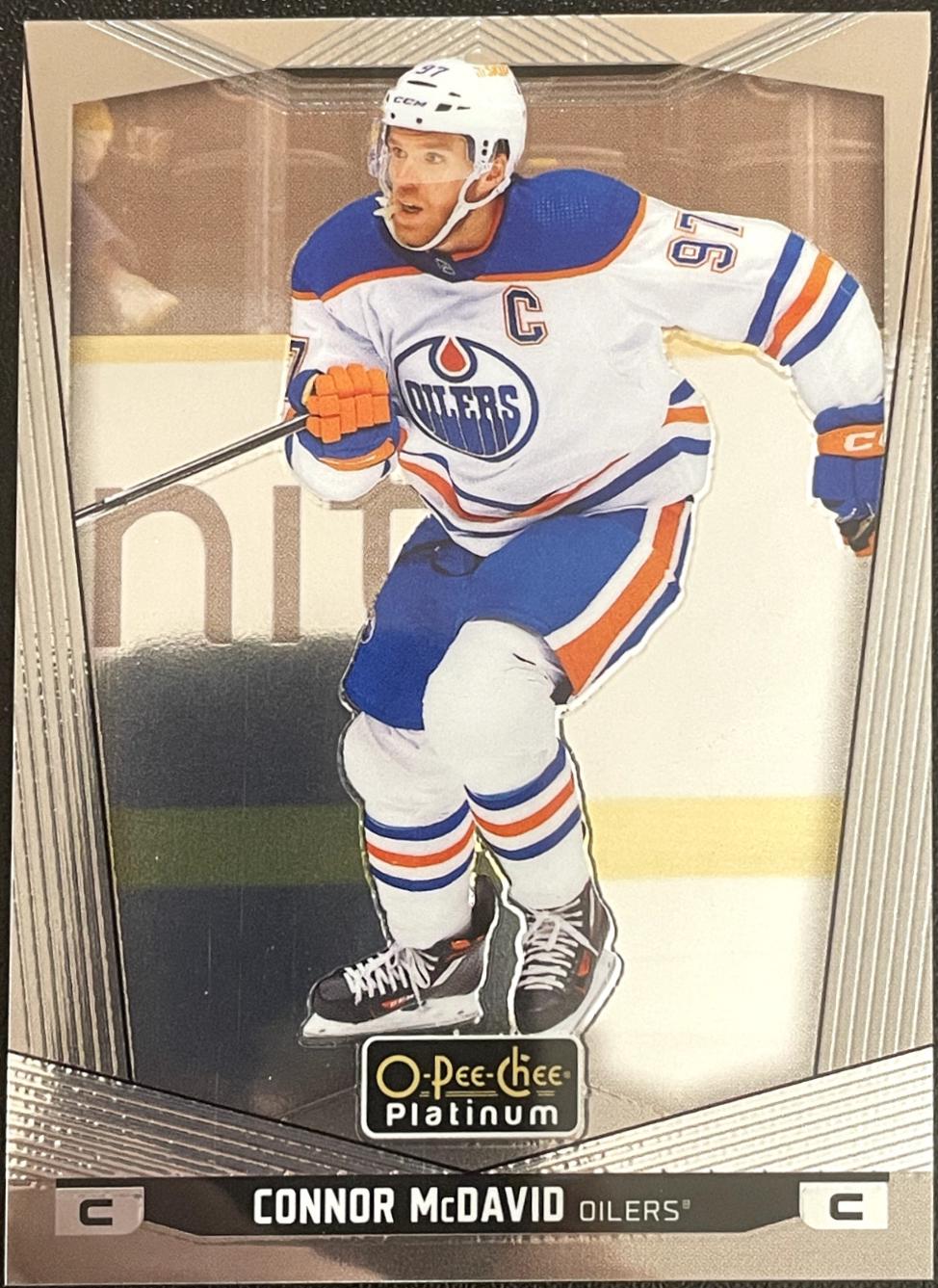 Connor McDavid #P-CM Hockey Cards 2024 O-Pee-Chee Platinum Preview