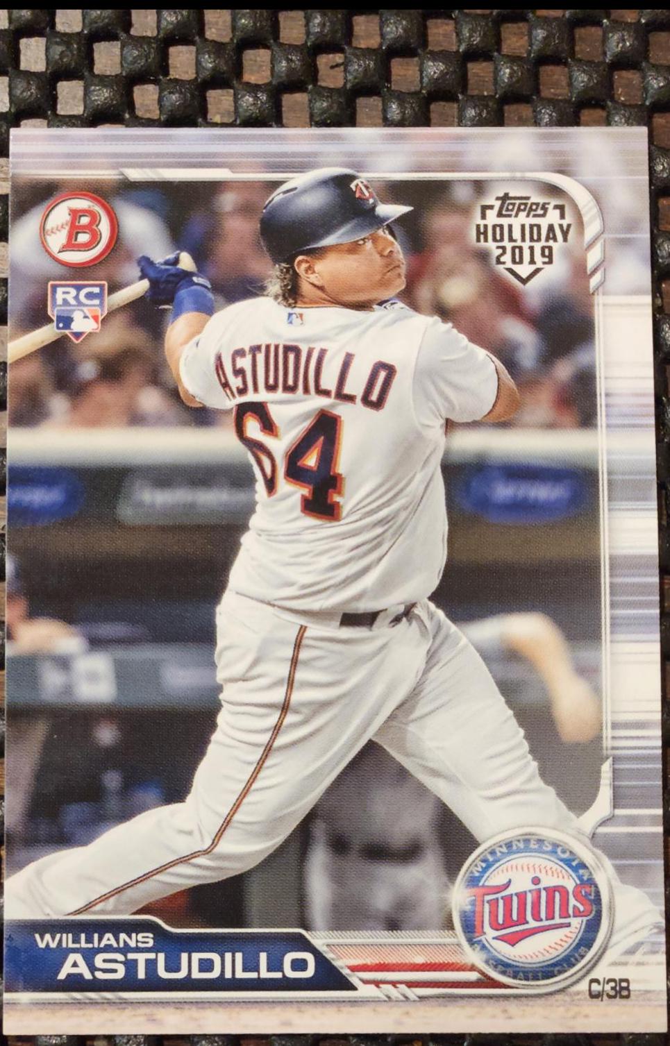 Willians Astudillo #TH-WA Baseball Cards 2019 Topps Holiday Bowman