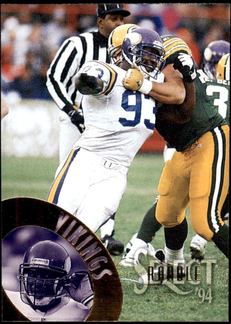 John Randle #132 1994 Panini Select Football