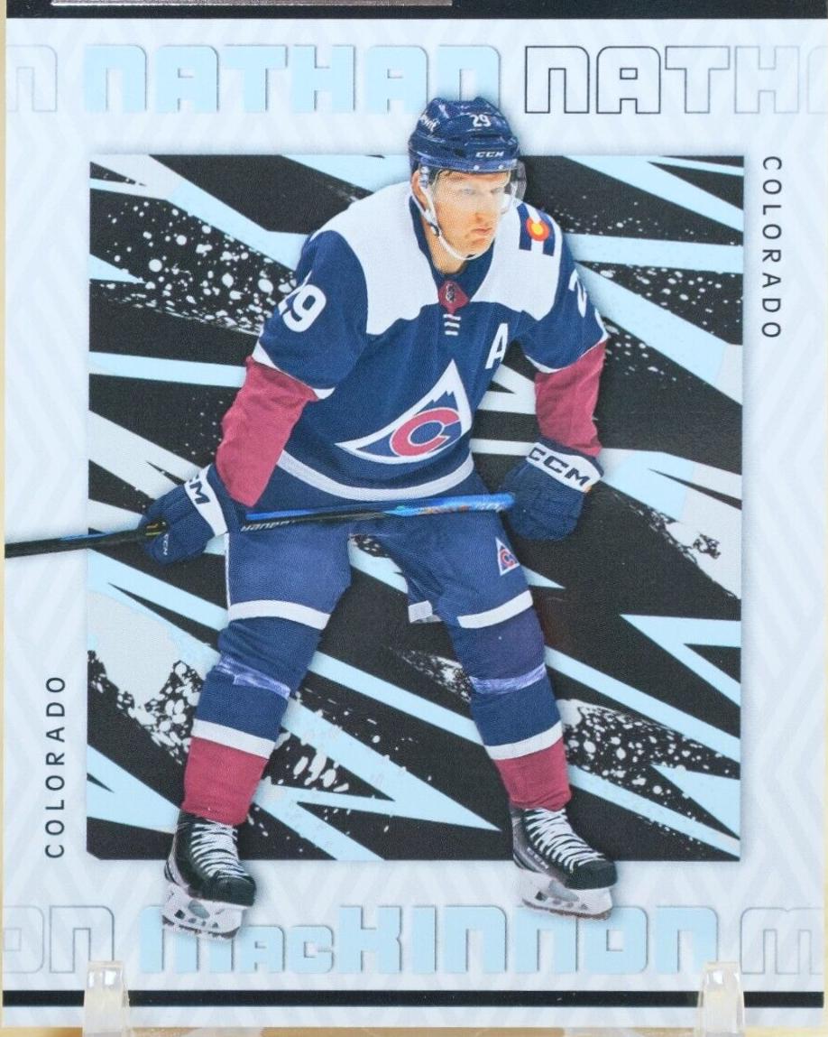 Nathan MacKinnon #19 2023-24 Upper Deck Credentials Hockey