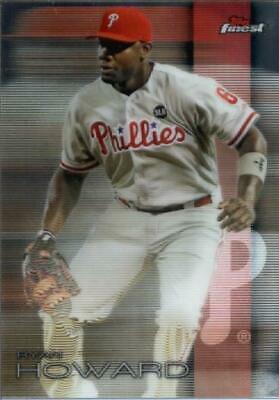 Ryan Howard #2 Baseball Cards 2016 Topps Finest