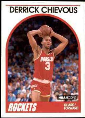 Derrick Chievous #16 Basketball Cards 1989 Hoops