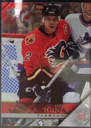 Jarome Iginla #25 Hockey Cards 2005 Upper Deck