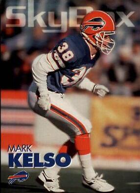 Mark Kelso #20 Football Cards 1993 Skybox Impact