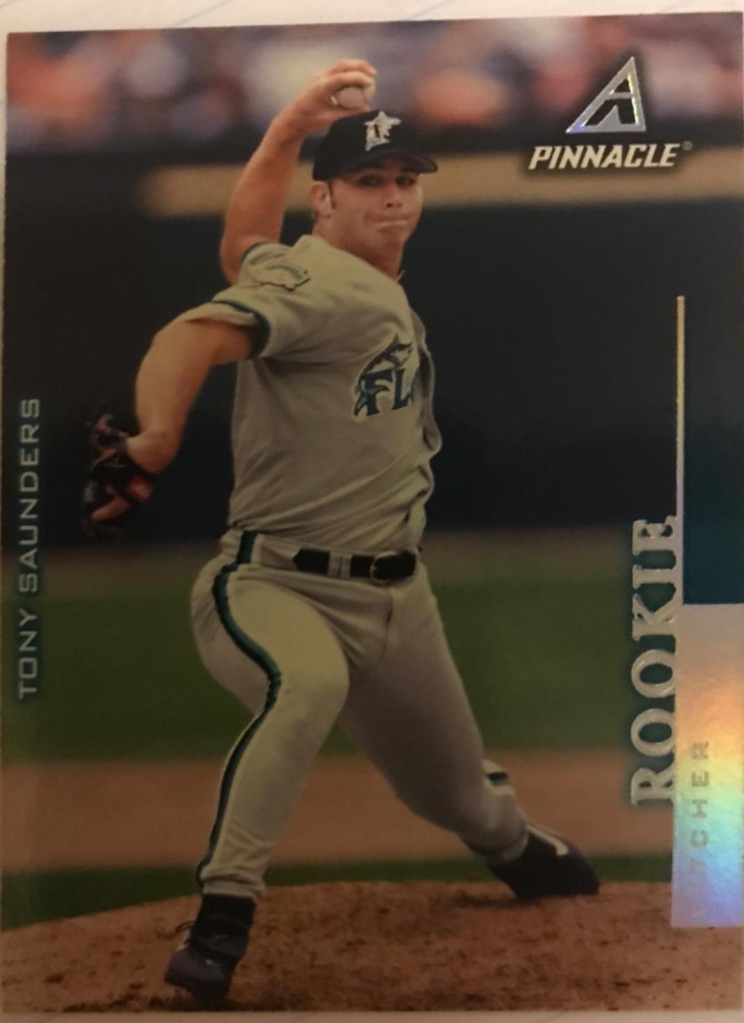 Tony Saunders #176 Baseball Cards 1998 Pinnacle