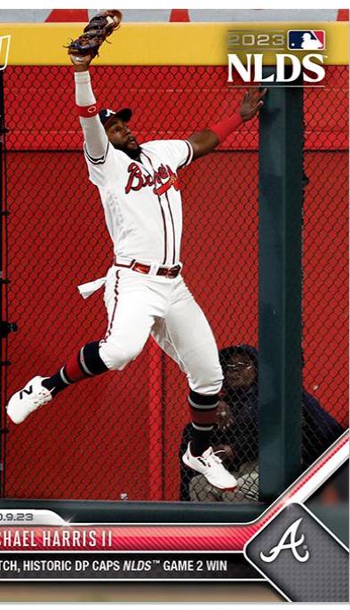 Michael Harris II #984 Baseball Cards 2023 Topps Now