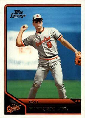 Cal Ripken Jr. #13 Baseball Cards 2011 Topps Lineage