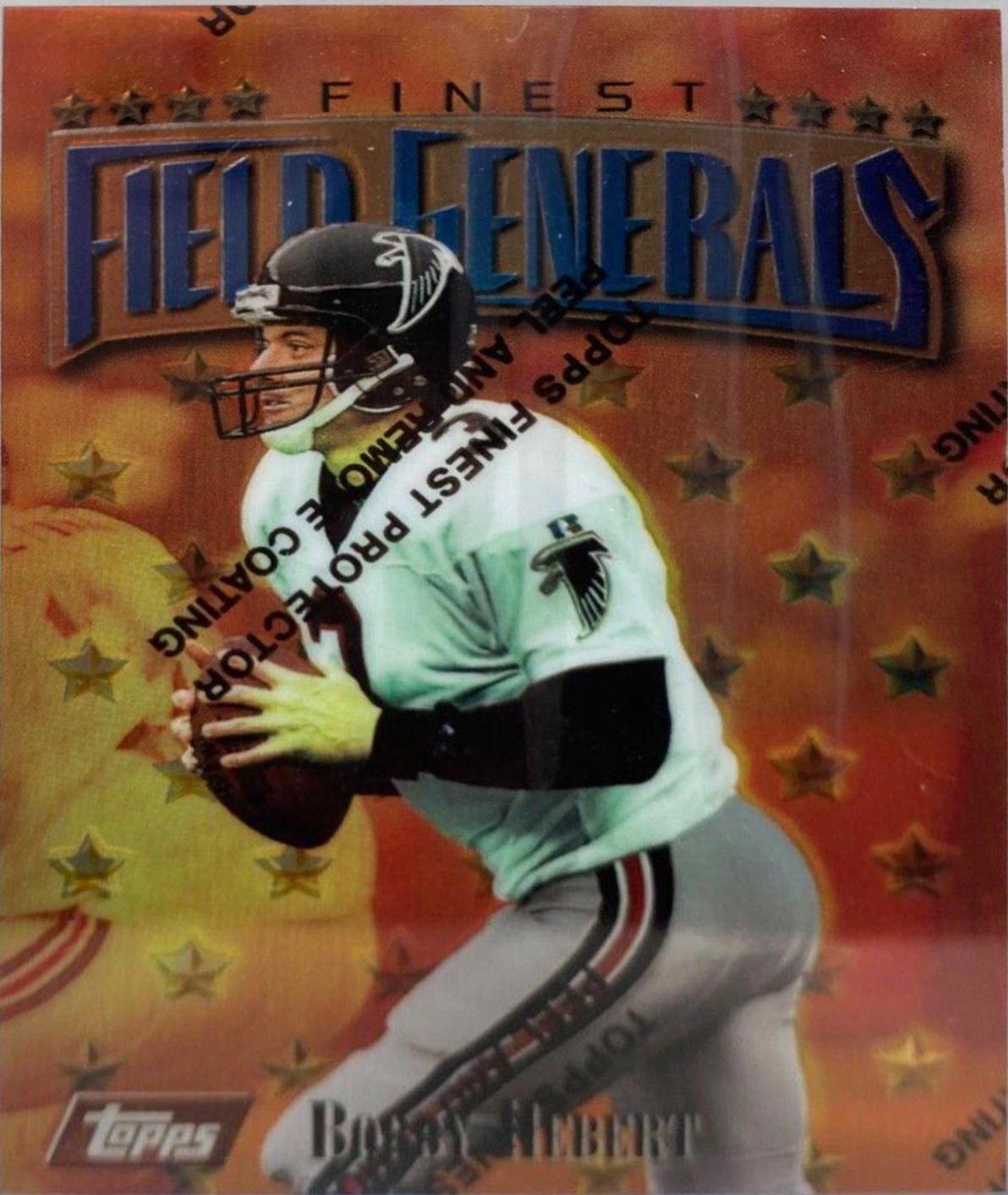 Bobby Hebert #74 1997 Finest Football