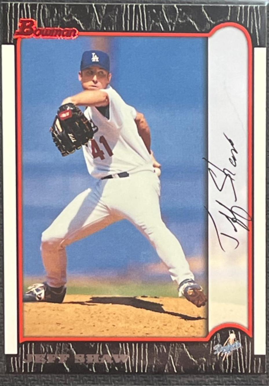 Jeff Shaw #28 Baseball Cards 1999 Bowman