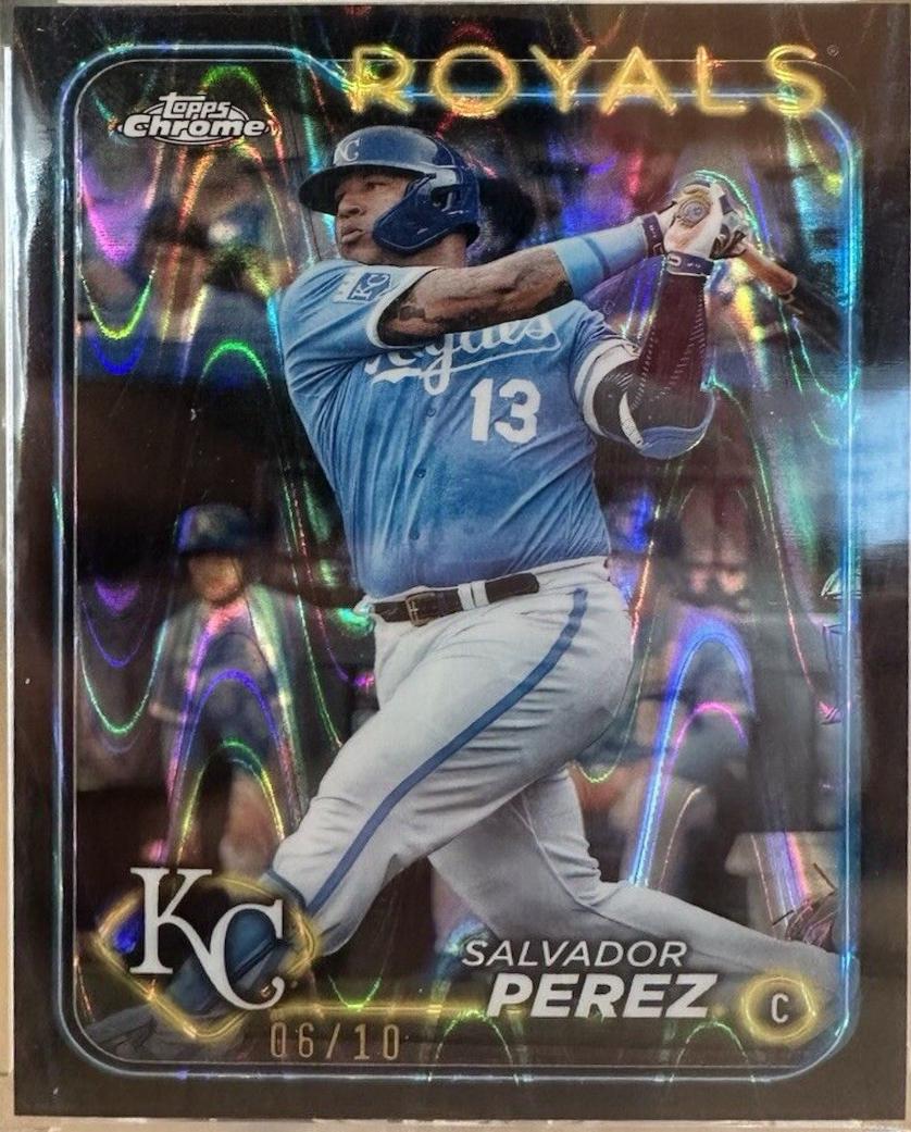 Salvador Perez [Logofractor Black] #117
