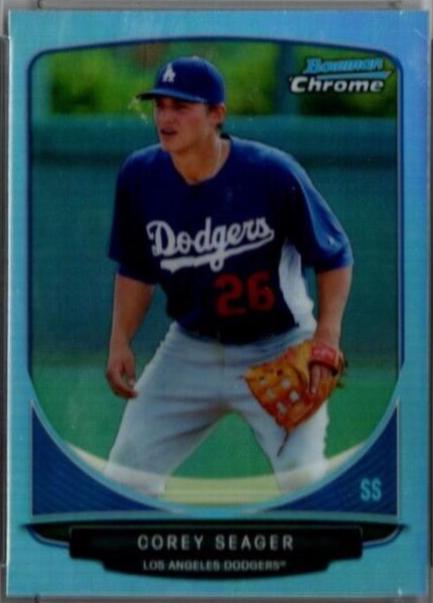 Corey Seager [Fielding Xfractor] #BCP125 Prices | 2013 Bowman Chrome ...