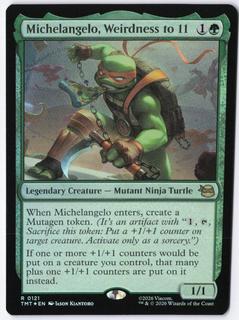 Michelangelo, Weirdness to 11