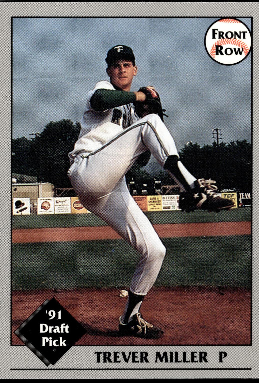Trever Miller #7 1991 Front Row Draft Picks Baseball