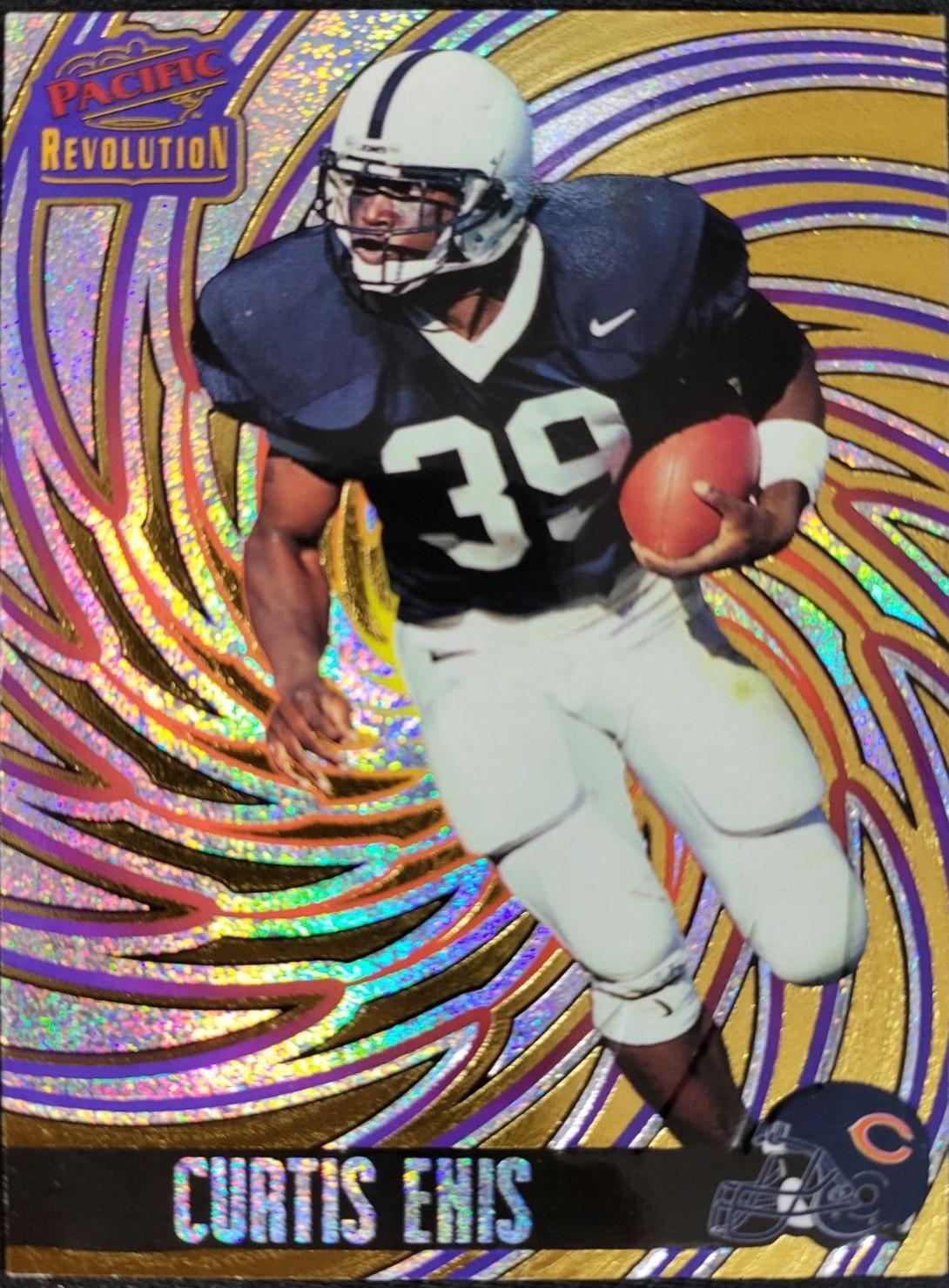 Curtis Enis #25 Football Cards 1998 Pacific Revolution