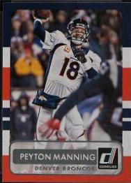 Peyton Manning #5 Football Cards 2015 Panini Donruss