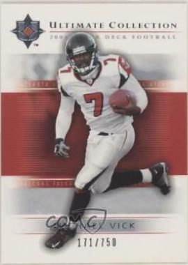 Michael Vick #3 Football Cards 2004 Upper Deck Ultimate Collection