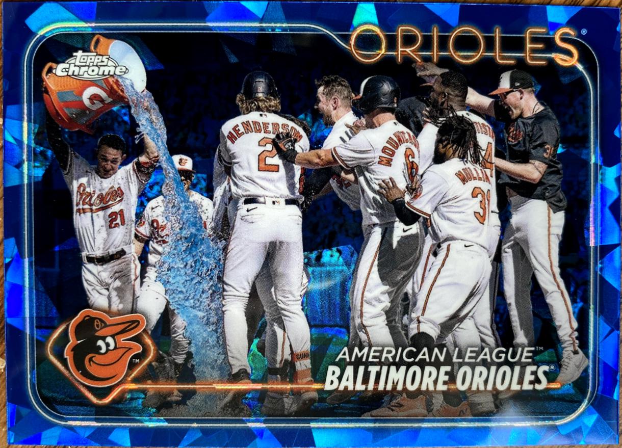 Baltimore Orioles #192 2024 Topps Chrome Sapphire Baseball