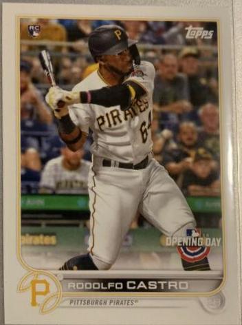Rodolfo Castro #57 Baseball Cards 2022 Topps Opening Day