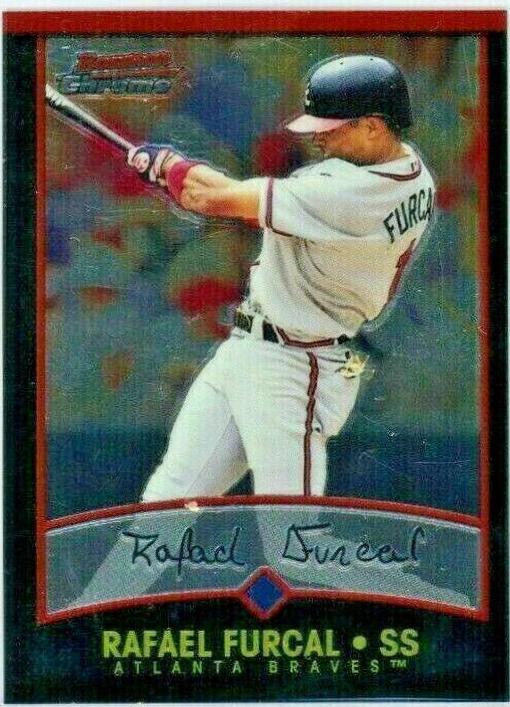 Rafael Furcal #2 Baseball Cards 2001 Bowman Chrome