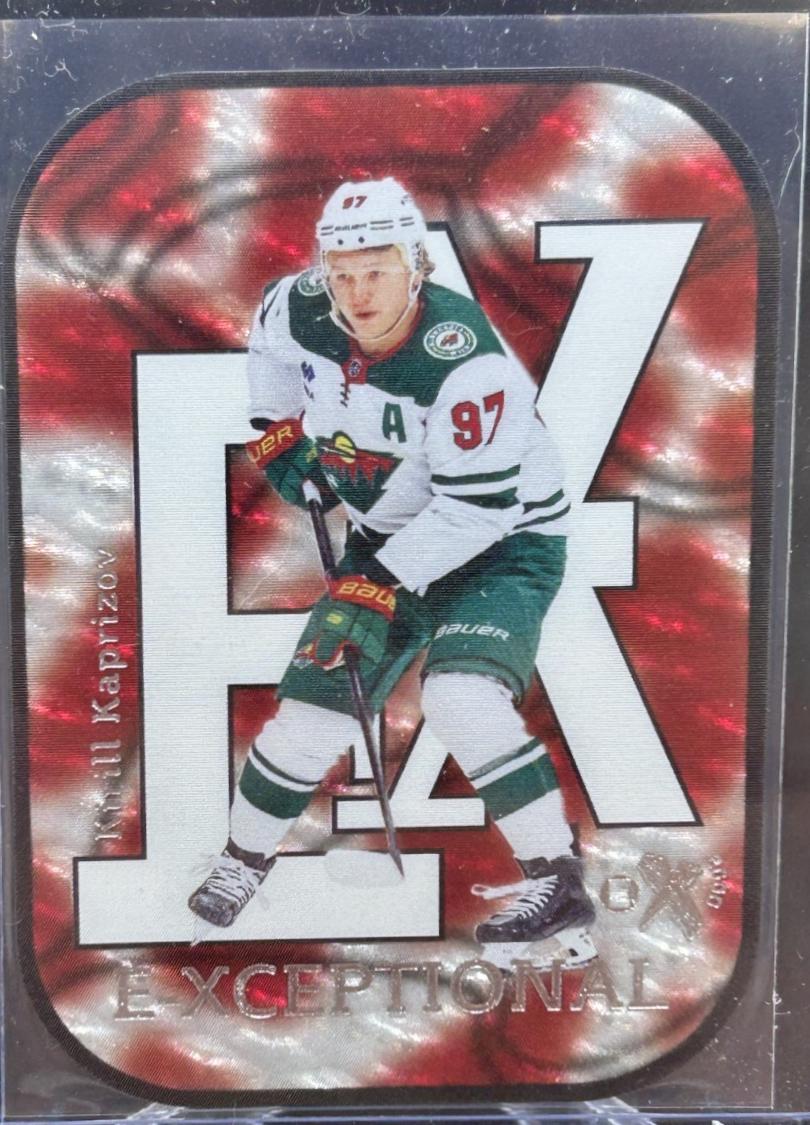 Kirill Kaprizov #17 2023 Skybox E X 2000 E Xceptional Hockey