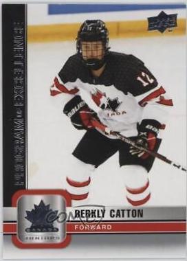 Berkly Catton #118 2023 Upper Deck Team Canada Juniors Hockey