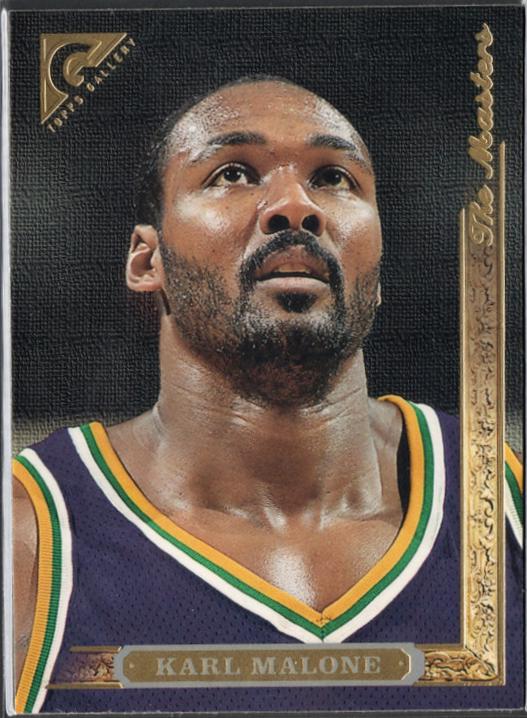 Karl Malone #14 1995-96 Topps Gallery Basketball