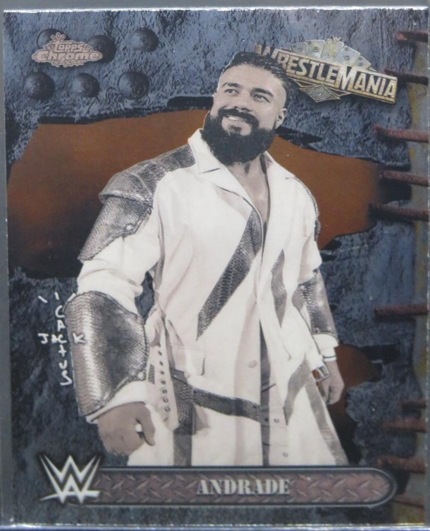 Andrade #14 Wrestling Cards 2025 Topps Chrome WWE Cactus Jack