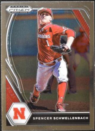 Spencer Schwellenbach #59 Baseball Cards 2021 Panini Prizm Draft Picks