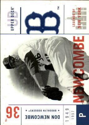 Don Newcombe #4 Baseball Cards 2001 Upper Deck Legends of NY