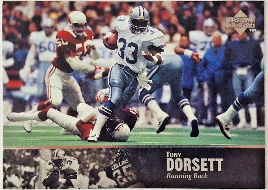 Tony Dorsett #12 Football Cards 1997 Upper Deck Legends