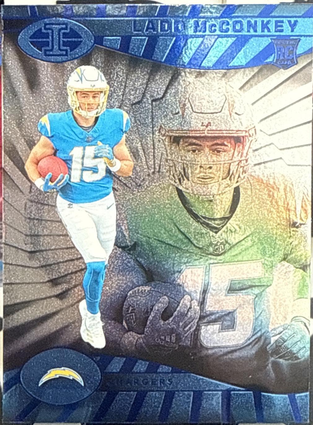 Ladd McConkey #51 Football Cards 2024 Panini Illusions
