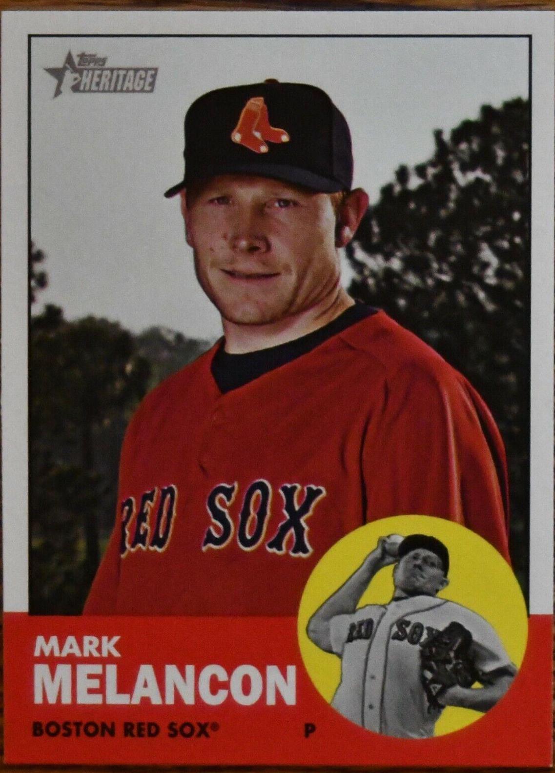 Mark Melancon #24 Baseball Cards 2012 Topps Heritage