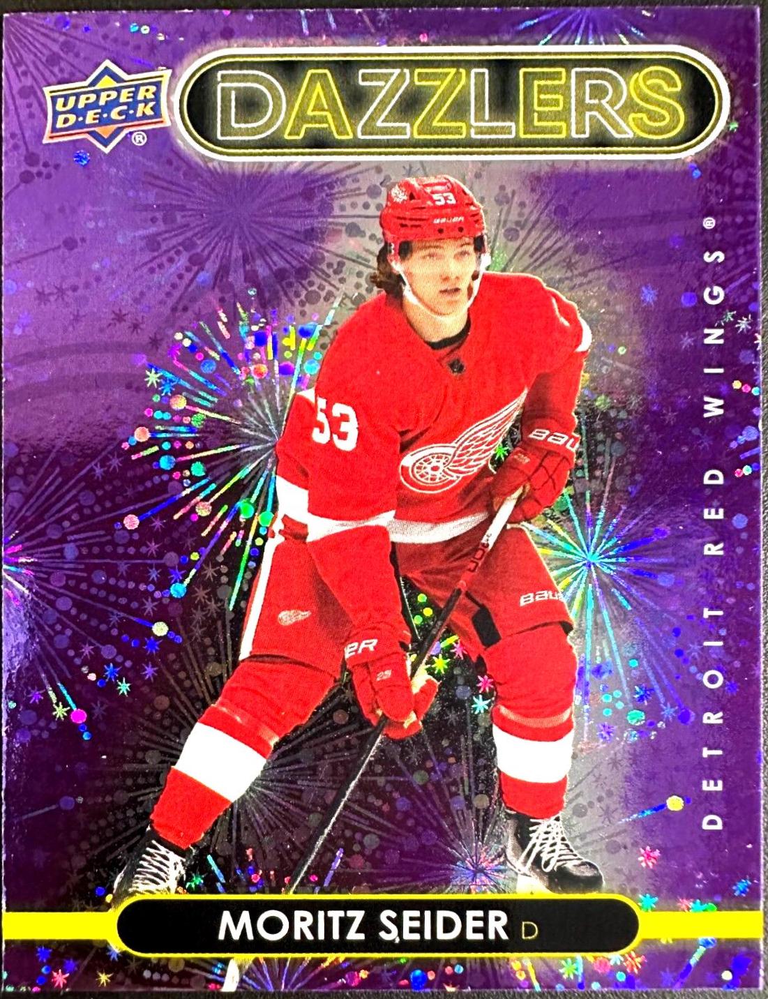 Moritz Seider #DZ-67 2021 Upper Deck Dazzlers Hockey