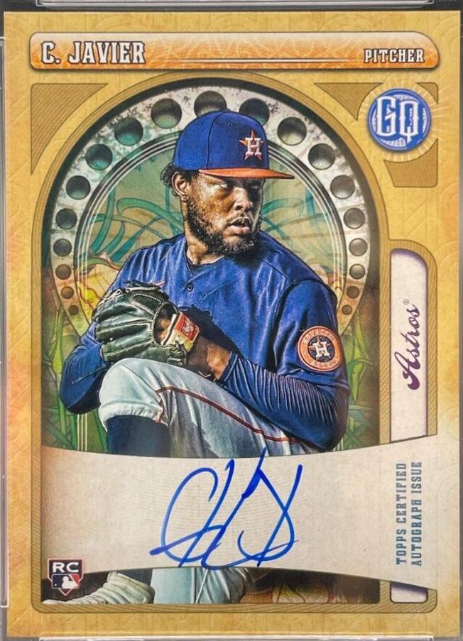 Cristian Javier #GQA-CJA 2021 Topps Gypsy Queen Baseball Autographs
