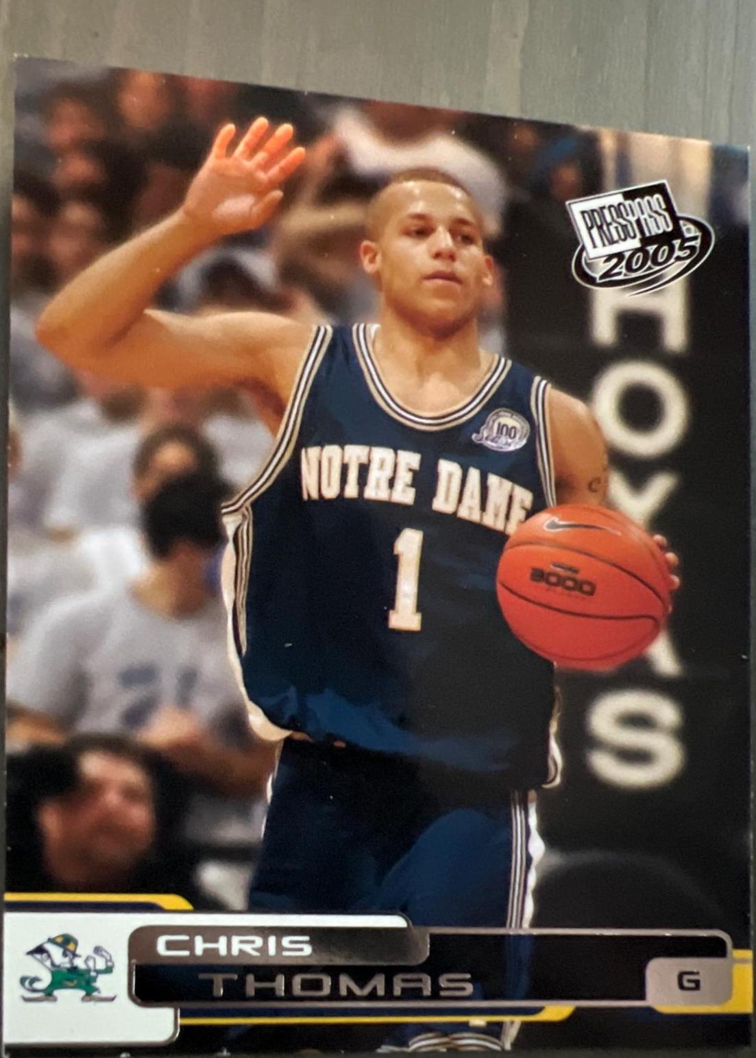 Chris Thomas #30 2005 Press Pass Basketball