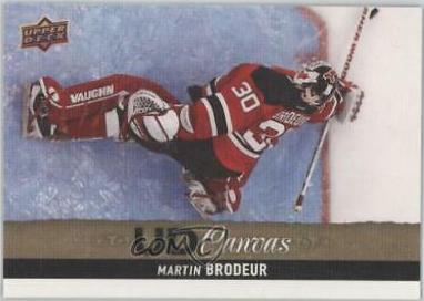 Martin Brodeur #C17 Hockey Cards 2013 Upper Deck Canvas
